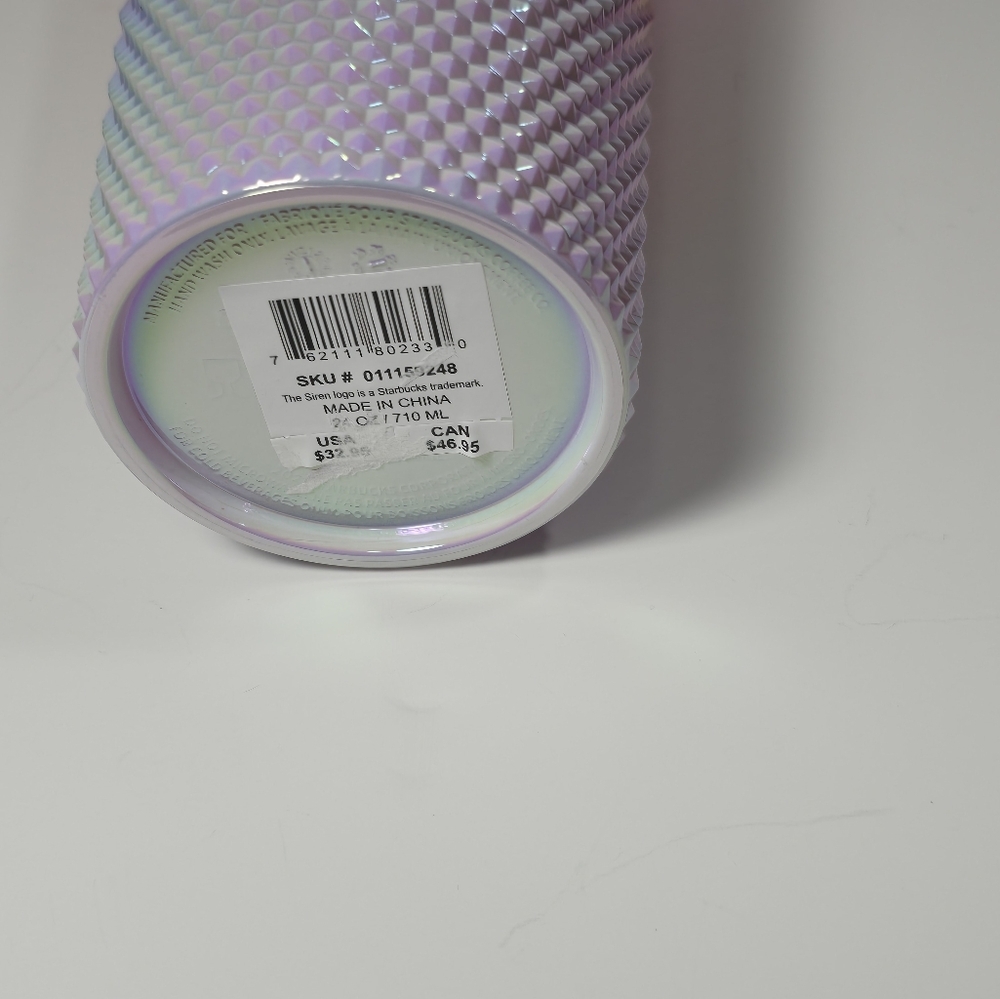 Starbucks pink multi ombre 24 oz tumbler nwt - Picture 5 of 5